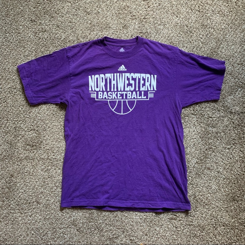 Adidas Northwestern Basketball T-shirt